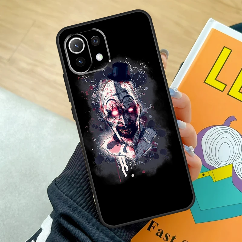 Horror Movie Terrifier Case For POCO X3 F5 X5 Pro M4 M5 F3 X4 F4 GT M5s Xiaomi 13 Pro 12 Lite 12X 11T 12T Cover