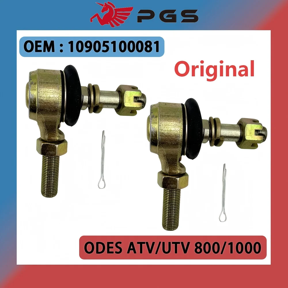 2PSC Original Steering Tie Rod End 12mm Ball Joint For Odes 800/1000 ATV/UTV Dominator X2 X4 Raider 10905100081