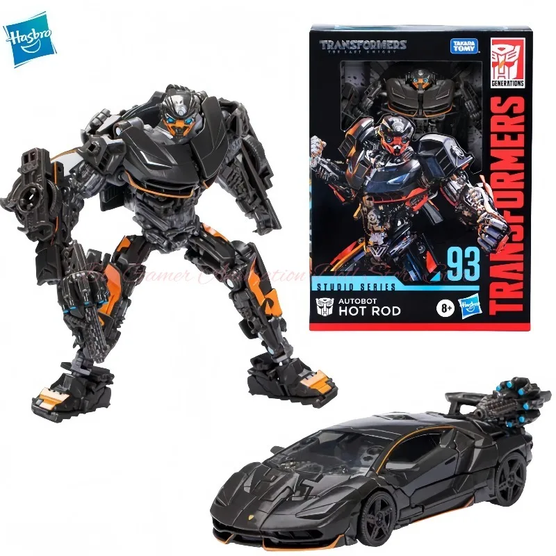 

【In-stock】Hasbro Transformed Toys Studio Series SS-93 Deluxe Class Hot Rod Action Figure Model Toy Gift