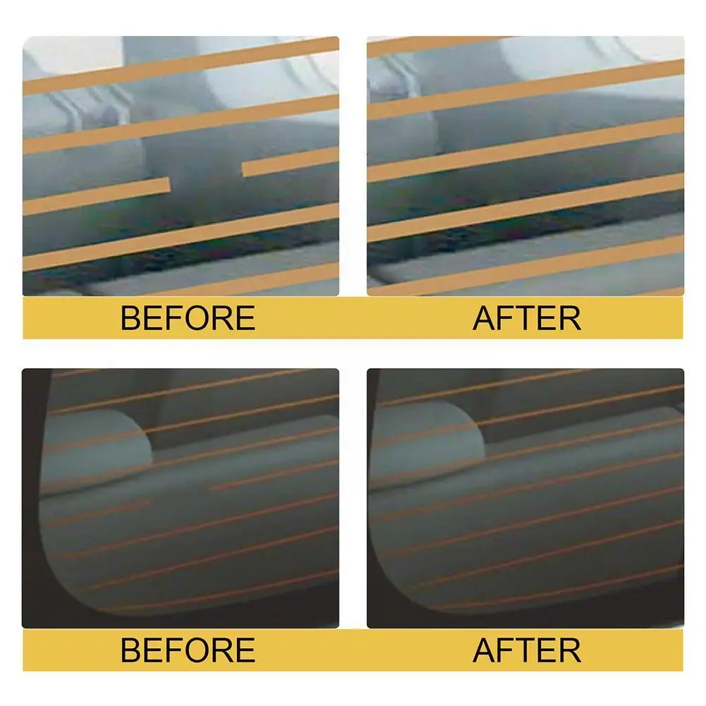 Car Rear Window Mirror Defogger Repair Kit Quick Repair Broken Accessories Defroster Lines Heater Grid Care Scratched Repair