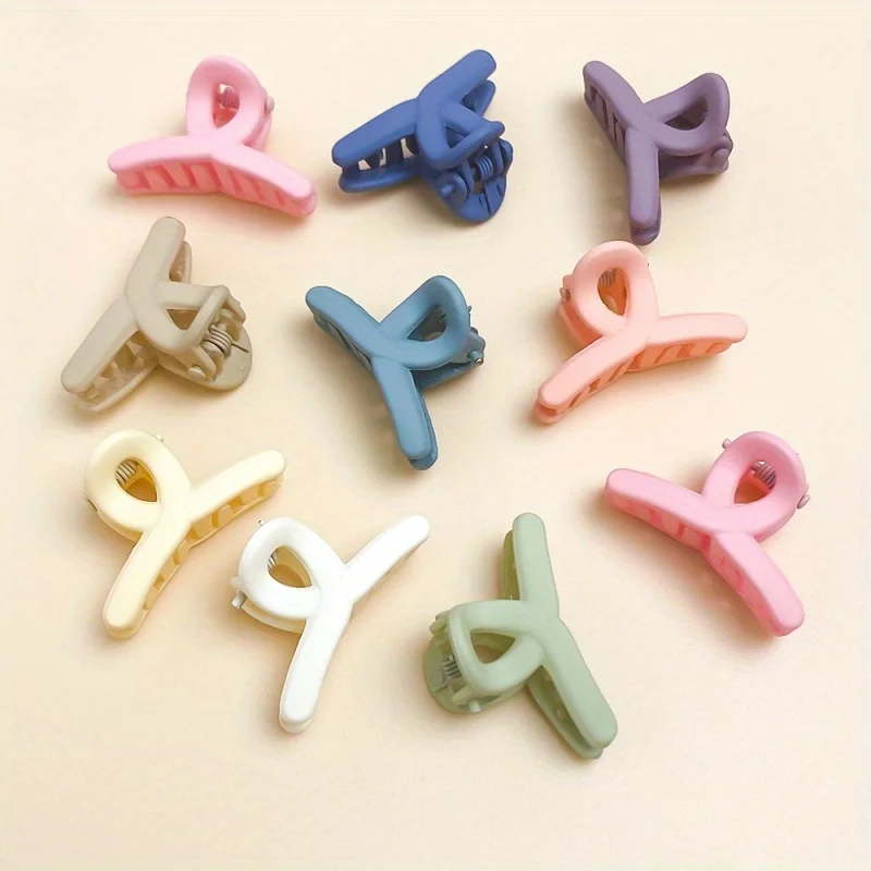 South Korea Mixed Matte Small Size And Word Grab Clip Mini Candy Color Hair Grab Forehead Bangs Broken Hairpin Hair Accessories