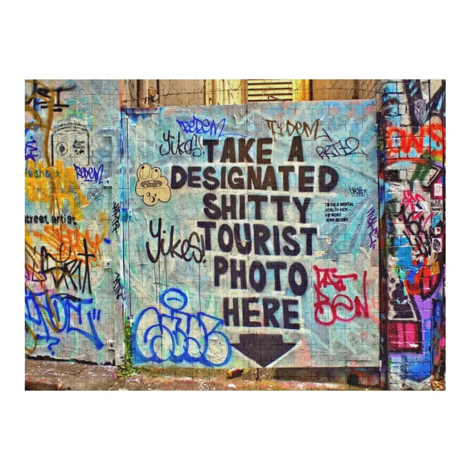 

Пазл Hosier Lane Street Art и граффити, деревянные подарки на заказ с персонализированными фотопазлами