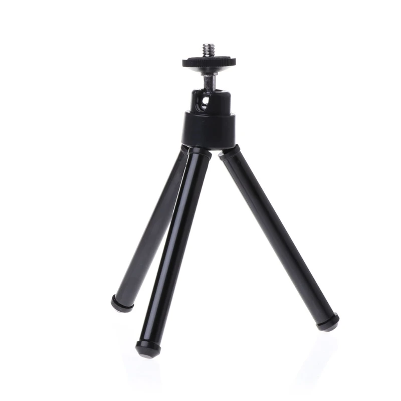 Suporte universal mini tripé portátil para câmera filmadora