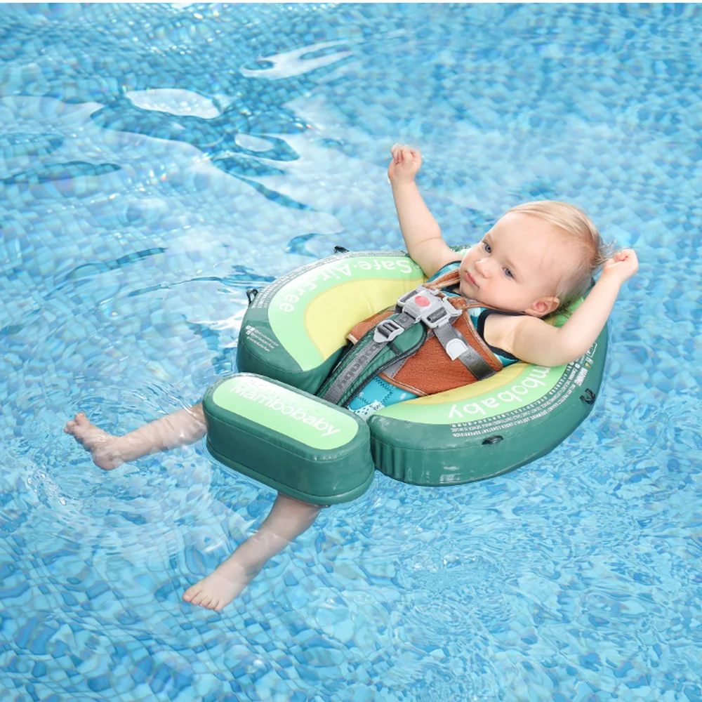 Mambobaby abacate bebê float no peito anel de natação crianças cintura nadar flutuadores da criança ar-livre bóia nadar trainer piscina acessórios brinquedos