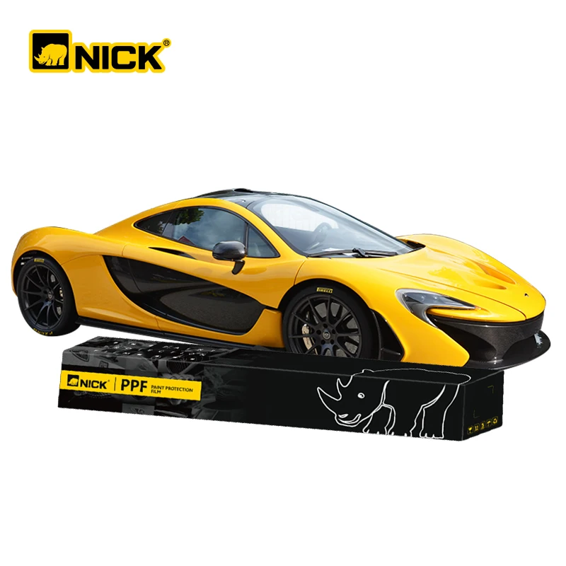 Super Gloss Clear 7.5mil TPU idrofilo PPF Pellicola per carrozzeria auto-guarigione Anti-graffio Protezione vernice per auto Auto