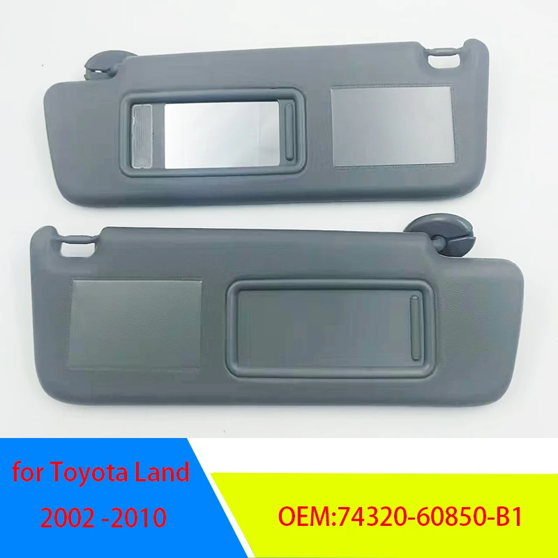 

Suitable for Toyota Land Cruiser 74320-60850-B1 Prado 120 KDJ TRJ RZJ LJ KZJ GEJ Sun Visor 2002 -2010 74310-60890-B1 Auto Parts