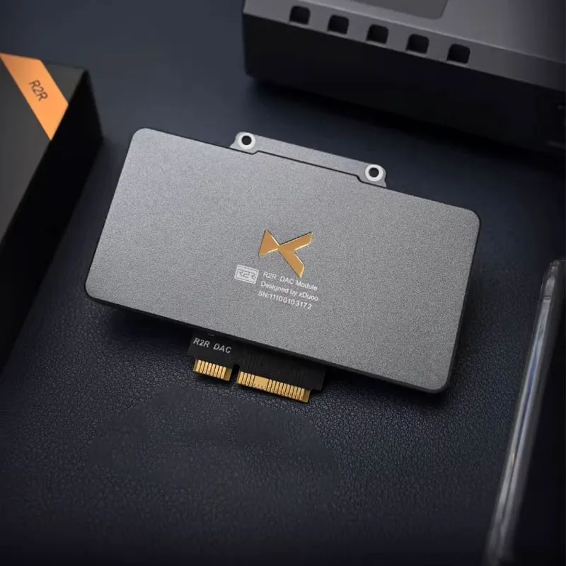 وحدة xDuoo Mellow Vinyl Sound R2R DAC 128 مقاومات رقيقة دقيقة بطاقة DAC عالية الأداء #1