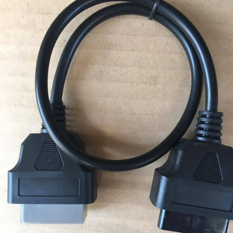 نيسان 14Pin إلى Obd2 16Pin كابل محول موصل أداة الماسح الضوئي التشخيصي #2