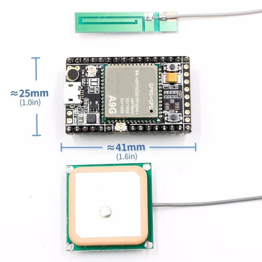 GSM / GPRS + GPS / BDS Development Board A9G Development Board / SMS / Voice / Wireless Data Transmission + Positioning