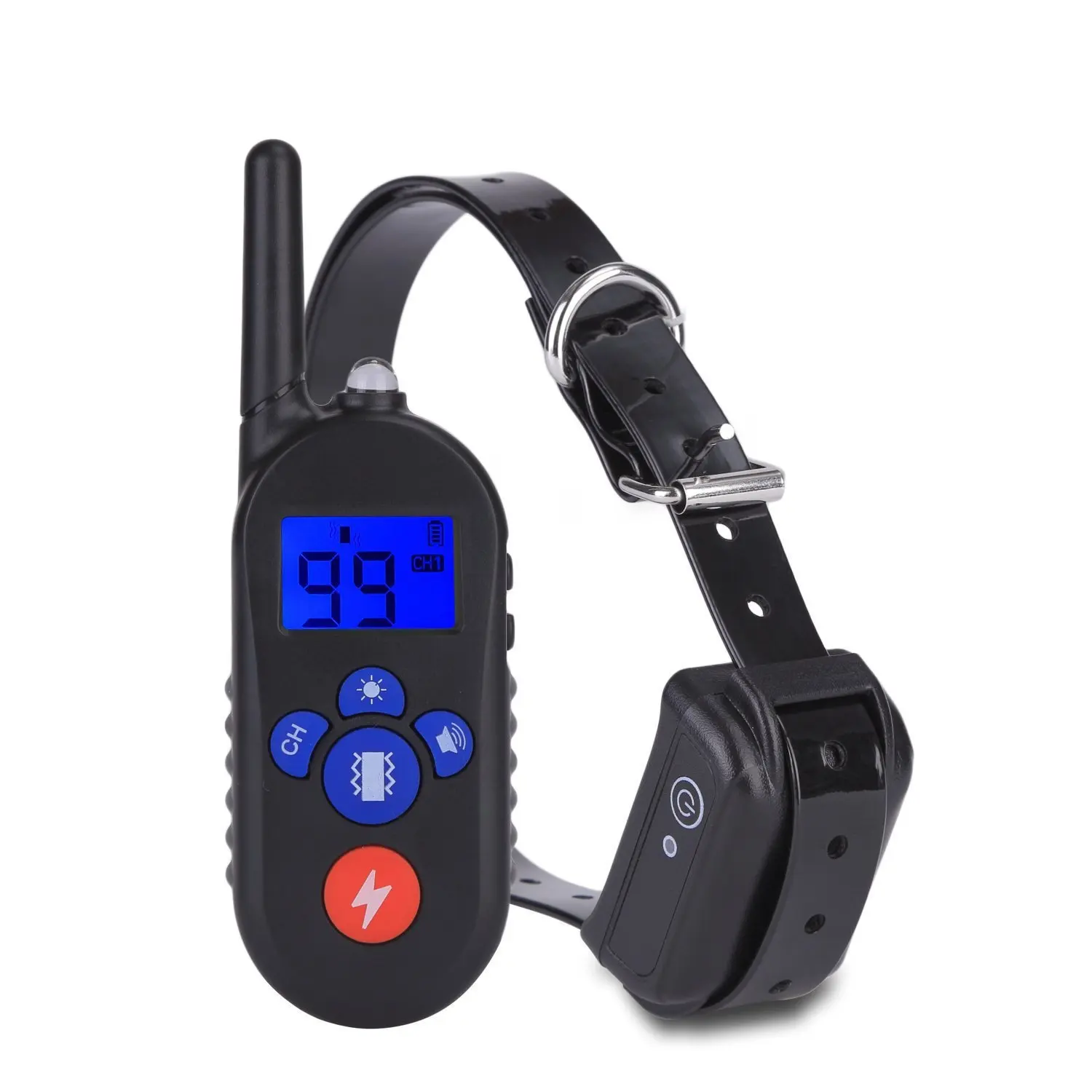 

Waterproof dog trainer electric shock collar pet barking stop dog supplies electronic collar training