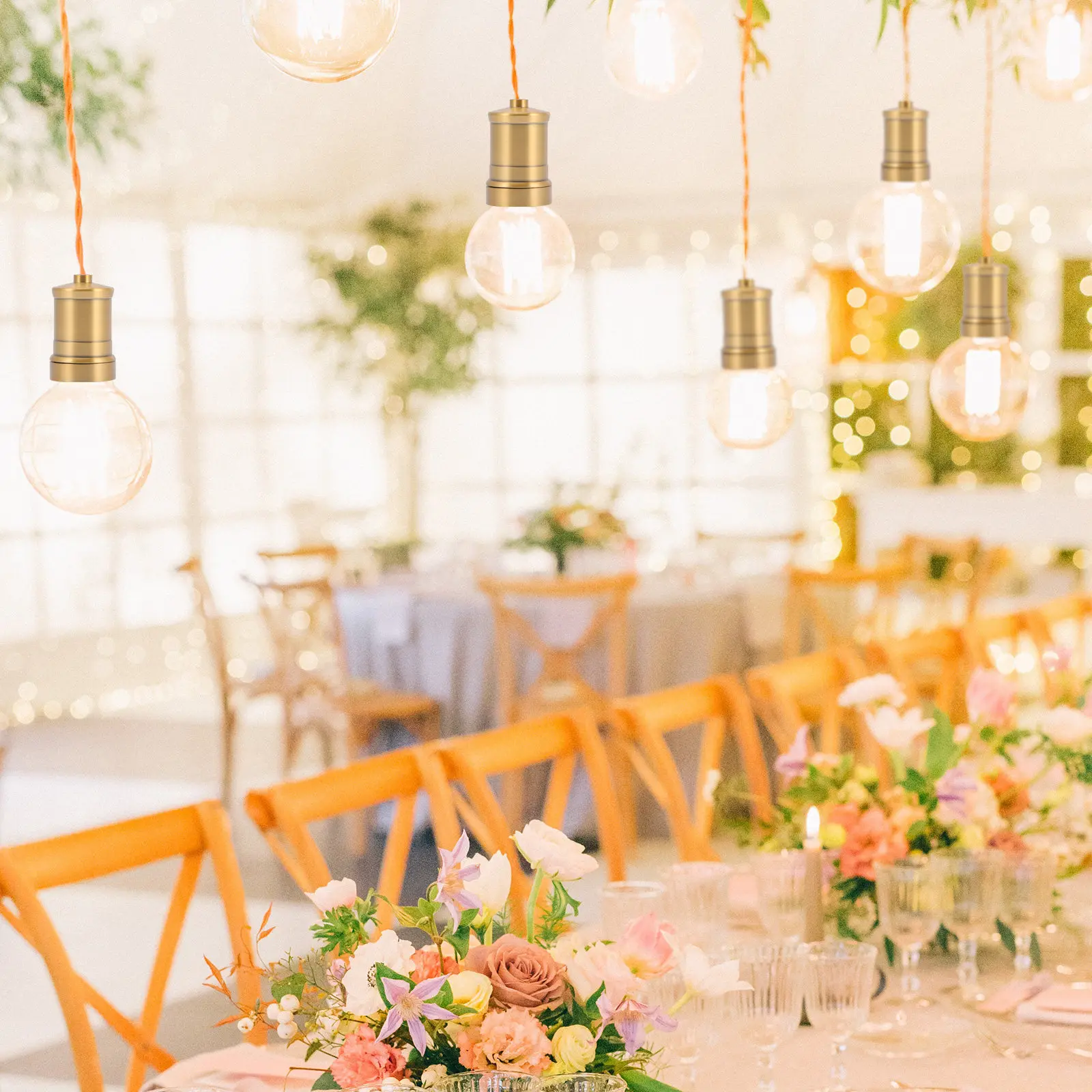 

Держатель для потолочного светильника E27 с резьбовым цоколем, прочное металлическое основание, простая установка, замена старого сломанного цоколя