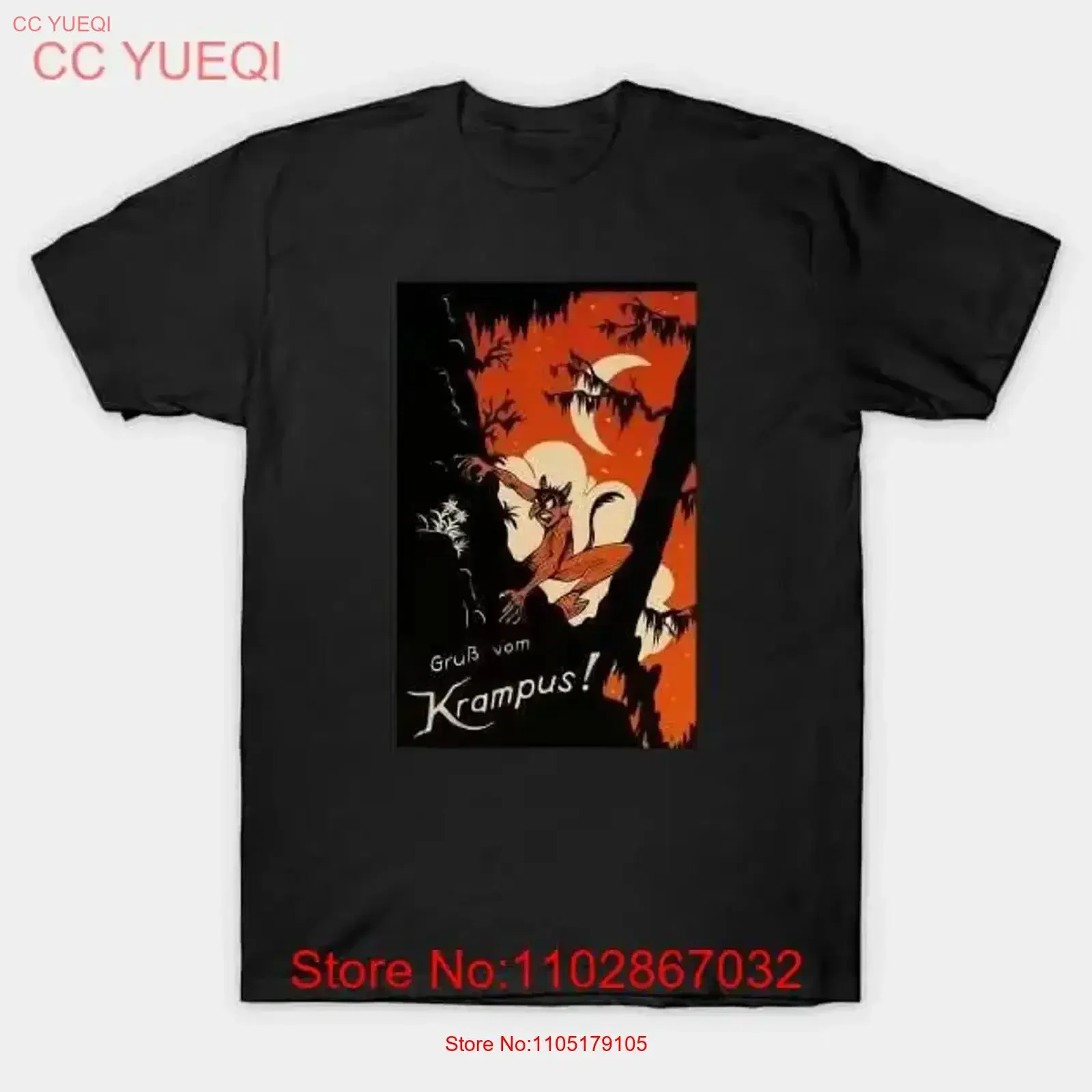 Greetings From Krampus Made in Australia T Shirt S 5XL vintage Washed streetwear Comfortable Slightly Casual graphic Versatile