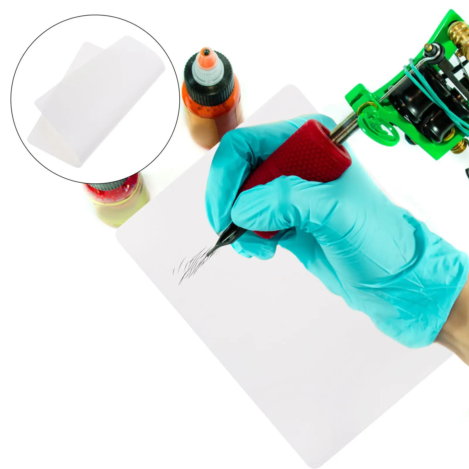 

Набор из 15 силиконовых тренировочных накладок для татуировок, реалистичные заготовки для отработки макияжа, инструмент для татуажа бровей, для использования в салонах