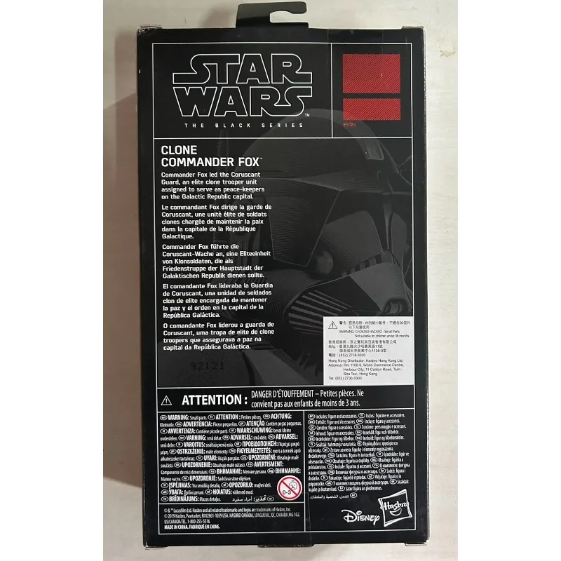 New Original Hasbro STAR WARS THE BLACK SERIES CLONE COMMANDER FOX Action Figures Gift Toys Model view 3