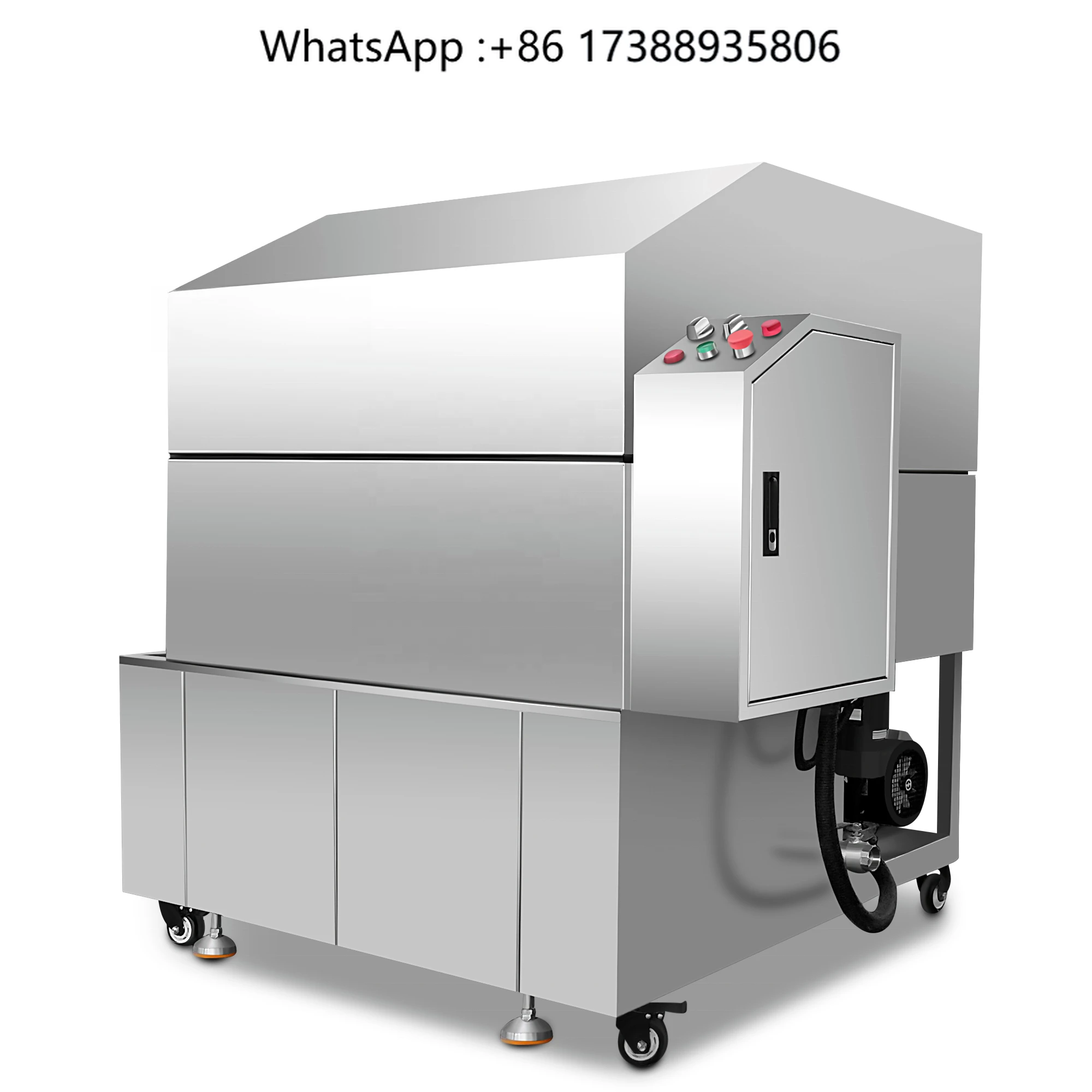 High-pressure Washer Machine Metal Plastic Parts Hot Water Spray Cabinet