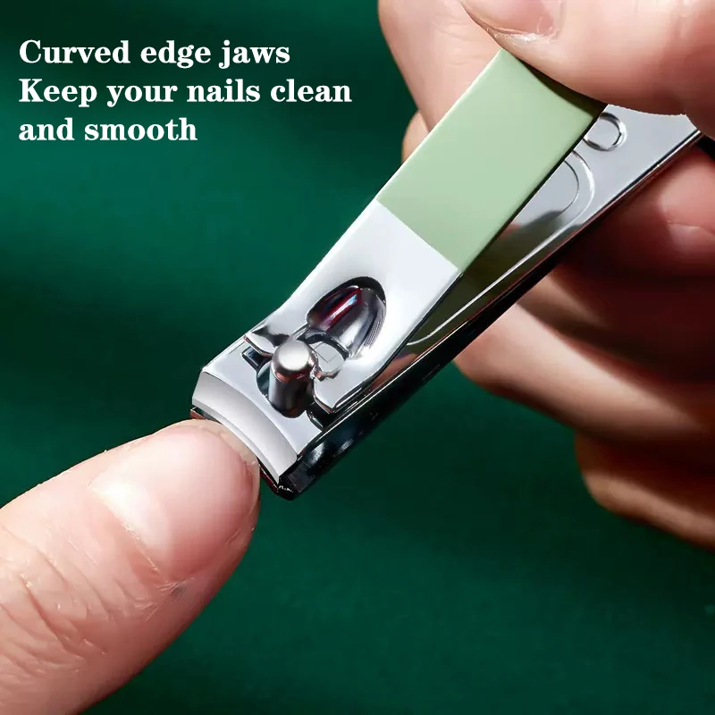 7 pezzi di alta qualità lima per unghie forbici per unghie Clipper Manicure Pedicure Kit comodo da usare Set Manicure robusto per viaggiare