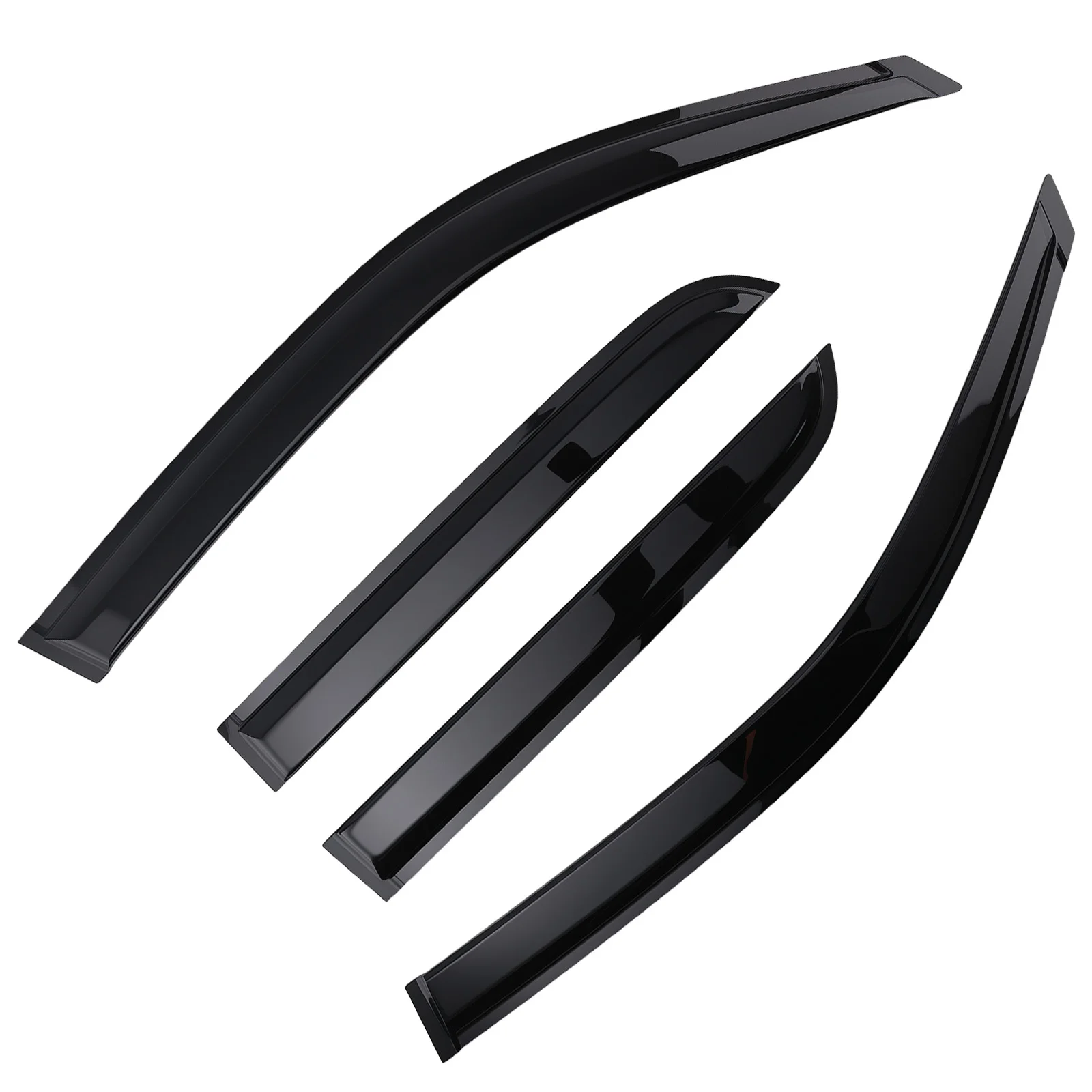 

Window Rain Guards Visor for Toyota 4Runner 2003-2009 Adhesive Installation