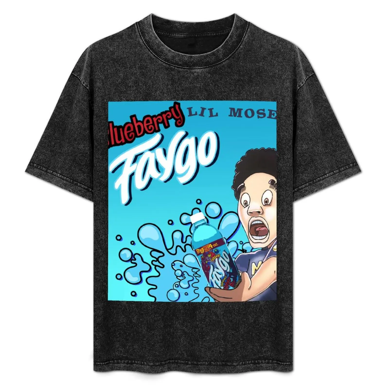 

Blueberry Faygo Lil Mosey T Shirt T-Shirt UV Protection Outdoor Tee Shirt