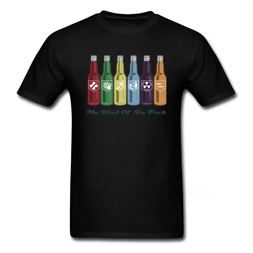 Perk Cola Six Pack T Shirt Men Funny Clothing Street Style Tops Hip Hop Tee Summer Soft Drink T-shirt Beer Tshirt Colorful