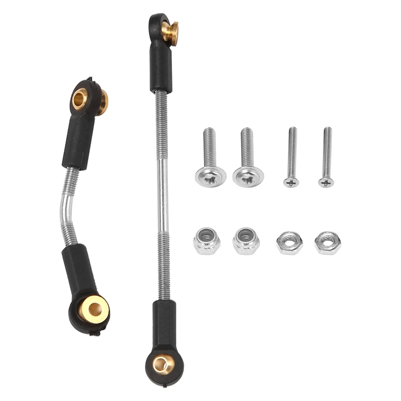 1 Set sterzo tirante Servo Rod parti di aggiornamento per MN D90 D96 D99 MN90 MN99S 1/12 RC accessori per auto