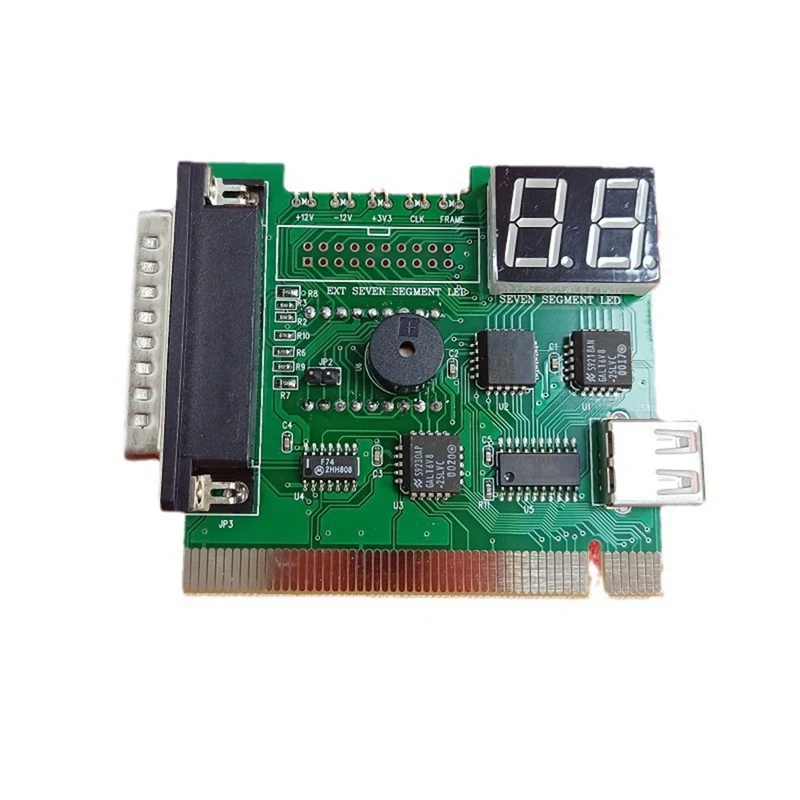 2 Digit Bit USB PCI LCD Error Code Display Tester Analyzer Post Card USB Diagnostic Card