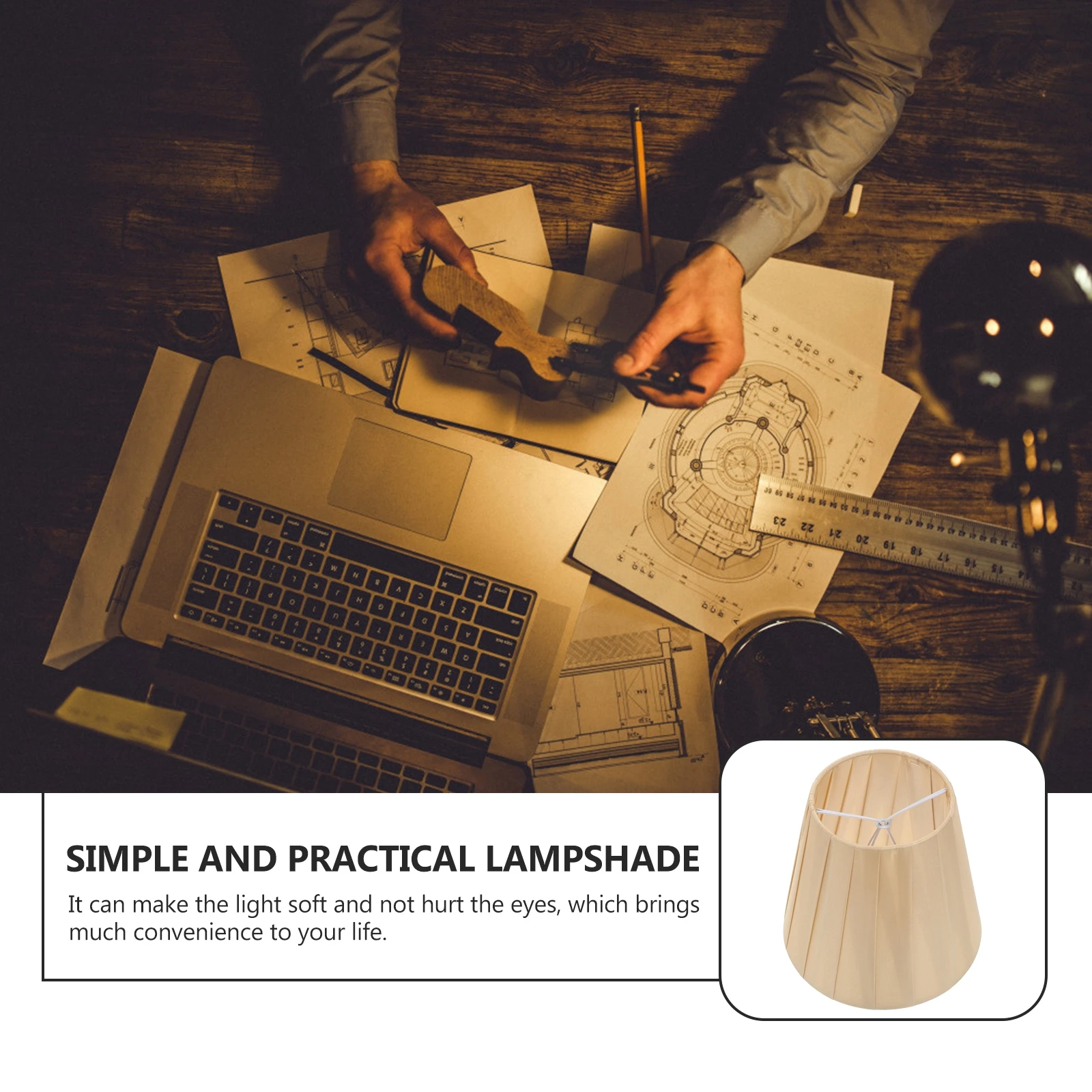 

Fabric Chandelier Shade Accessories Lamp Shades for Table Lamps Lampshade Cloth Cover