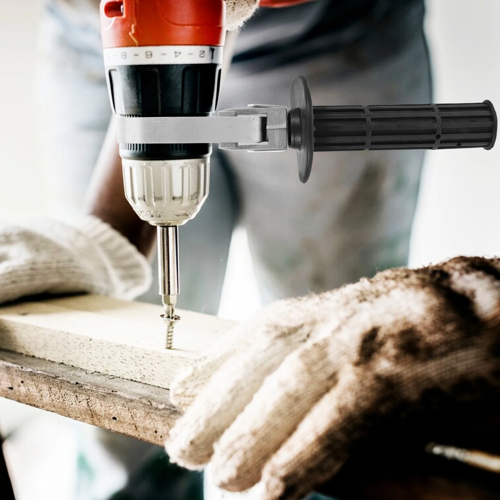 

Impact Drill Handle 26 Hollow Aluminum Frame Electric Hammer Front Auxiliary Handles Replacement Parts Drilling Tools