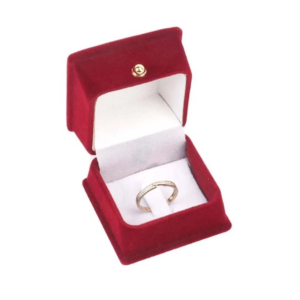 Wedding Christmas Jewelry Box Storage Anti-collision Crown Snowflake Bell Rings Box Portable Romantic Flannel Jewelry Organizer