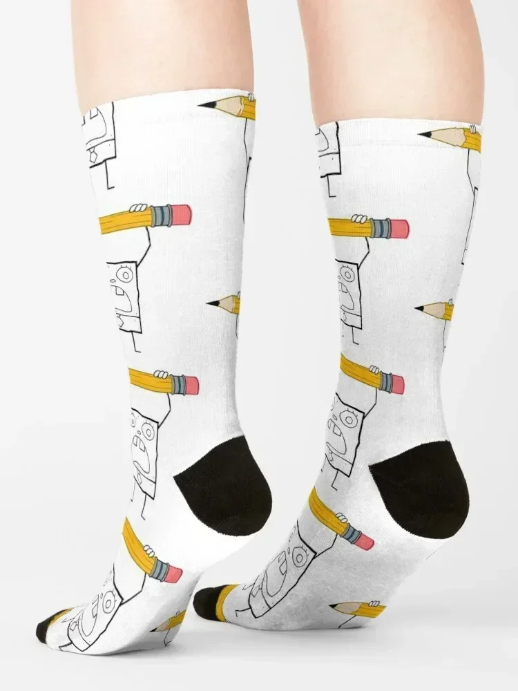 Doodlebob Socken Basketball Blumen Herrensocken Luxus Damen