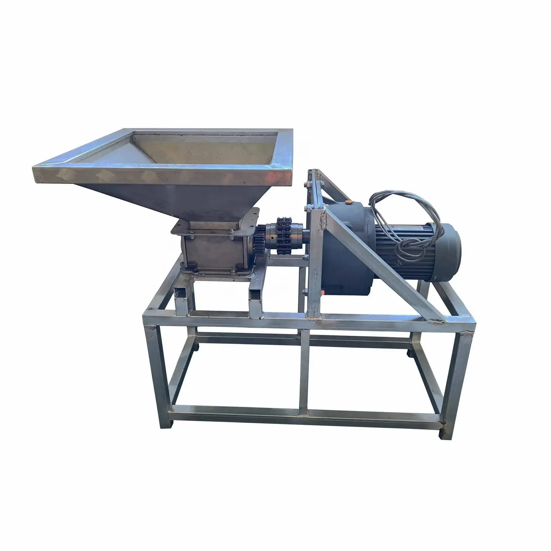 Aifilter رمح واحد مطحنة المطبخ هاين الخردة المعدنية العضوية الغذاء النفايات كسارة Pp/Pe المواد الأنابيب البلاستيكية سحق