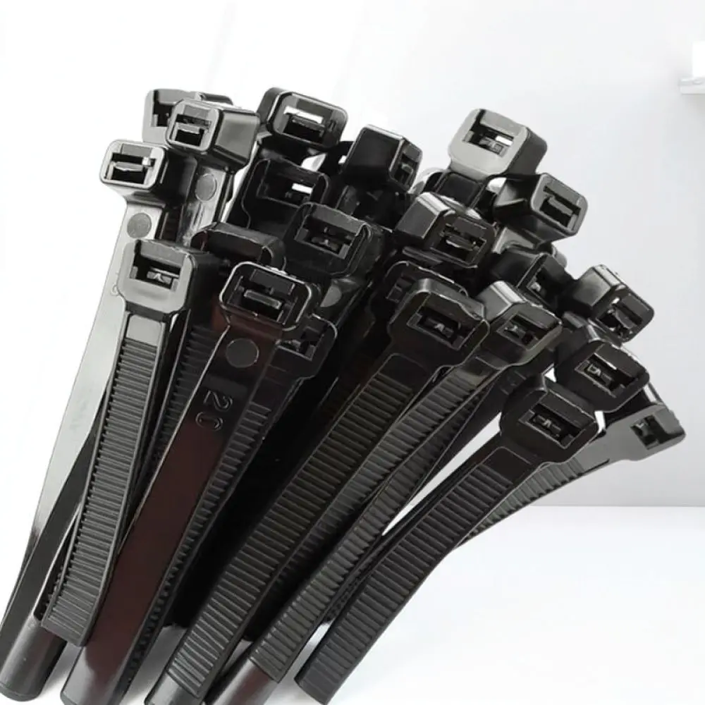 Premium Nylon Cable Ties Self Locking Industrial Straps Flexible Wire Management Durable Cord Fasteners Waterproof Organizer