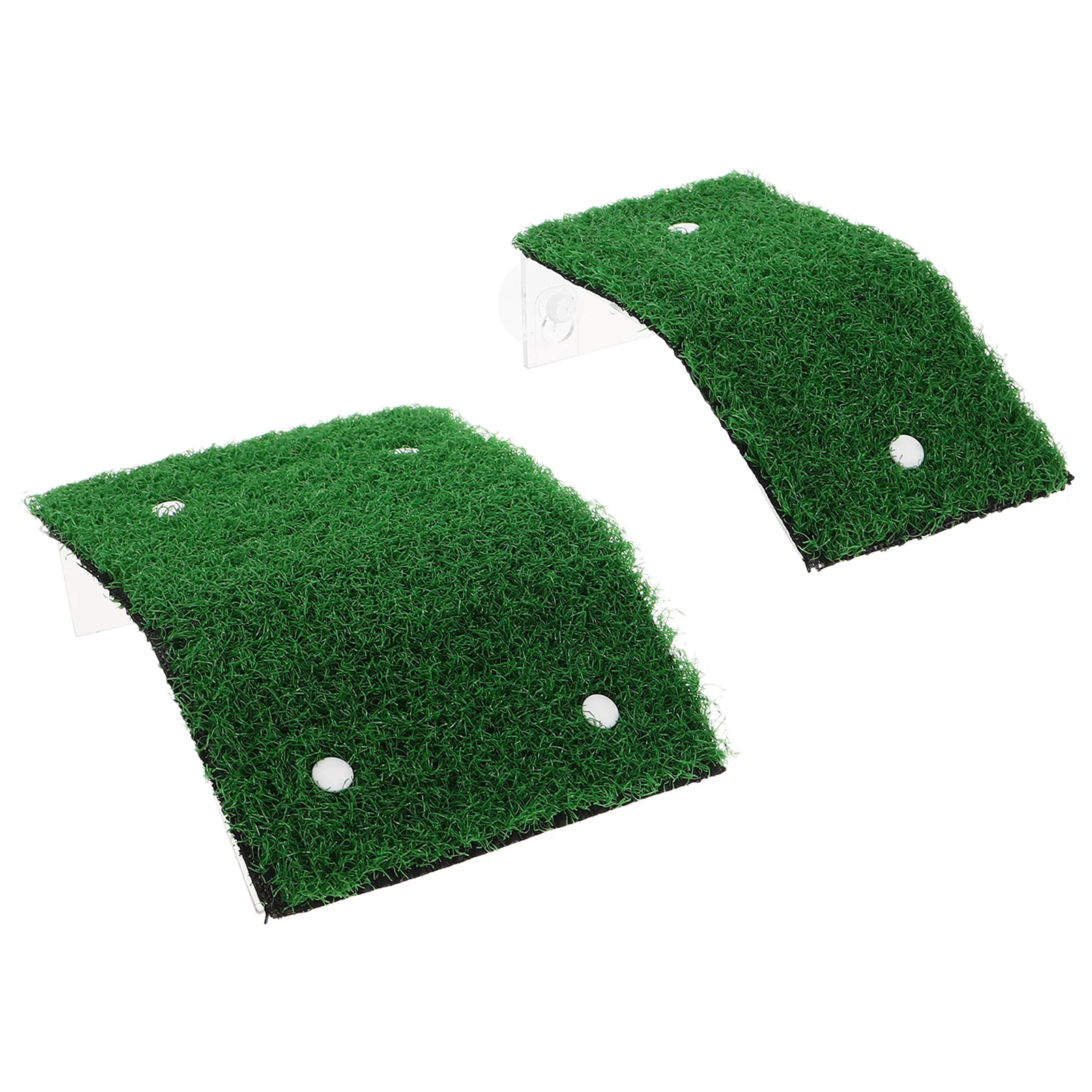 2 Rampas de Escape para Animales de Piscina con Ventosas, Plataforma de Descanso para Tortugas, Escalera de Rescate para Animales Pequeños, Ayuda para Escalar para Ranas y Cangrejos Ermitaños