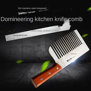 Caidao-Kitchen Dominator dao, cắt thép không gỉ 304, ghi âm bền, sản xuất sáng tạo 6 Caidao bán hàng chính - №4
