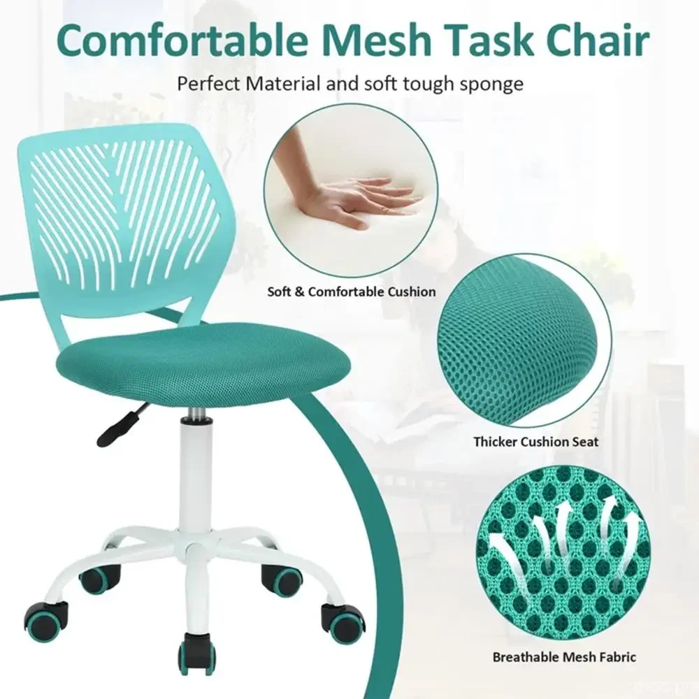 Adjustable Purple Kids Desk Chair with Swivel Wheel and Ergonomic Backrest Ideal Study Areas and Home Offices Supports up to 250 image 2