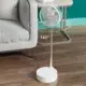 Nuevo ventilador plegable con humidificador, luz nocturna y Control remoto, recargable con batería, ventilador inalámbrico