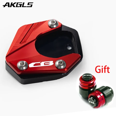 Для HONDA CB500X CB650R CB500F CB125R CB300R CB400X CBR650R аксессуары подставка для ног боковая подставка расширение CB 500X CB 650R