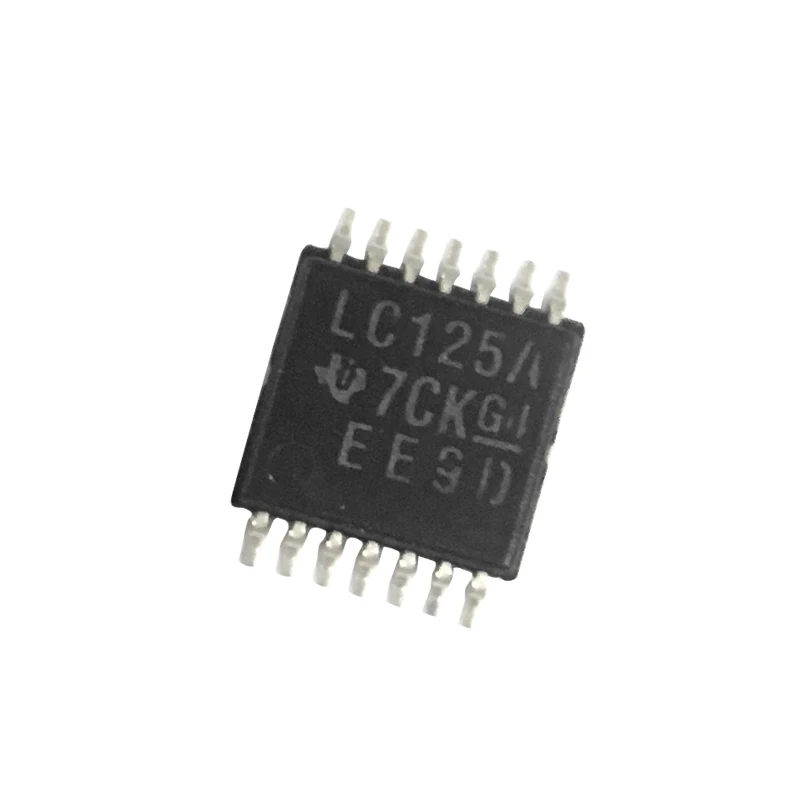 

Lc125a 74Lvc125apwr Sn74lvc125apwr Buffer/Line Driver 4-Ch Non-Inverting 3-St CMOS 14-Pin TSSOP New Original In Stock