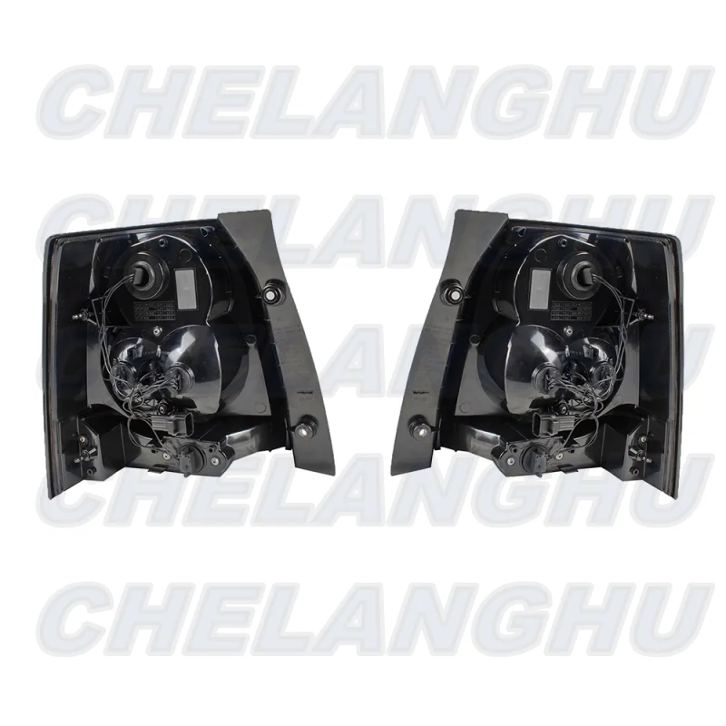 Pair Left+Right Rear Tail Lamp Light With LED Bulbs LR039798 LR039796 For Land Rover Freelander MK2 2012 2013 2014