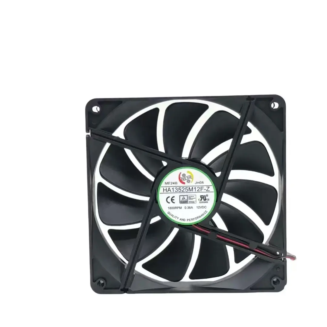 HA13525H12F-Z 135mm X 25mm Fan: 12V, 0.5A, High Airflow, Silent PC/Power Supply Cooling