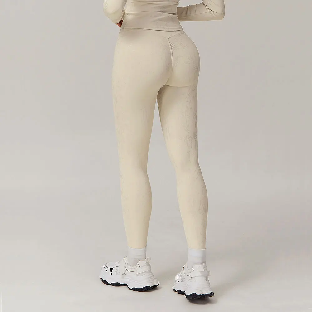 Leggings stampati per donna Pantaloni da yoga fitness Legging a vita alta Allenamento Scrunch Butt Lifting Collant da palestra sportivi Collant da donna