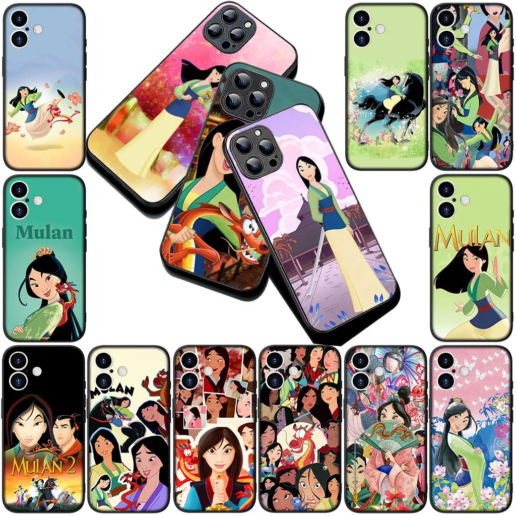 Чехол для телефона Mulan Mu Lan Princess для Huawei P30 P20 Mate 20 Lite Pro Y7 Y6P Y7A 2019 Nova 5T 3I, гибкий корпус