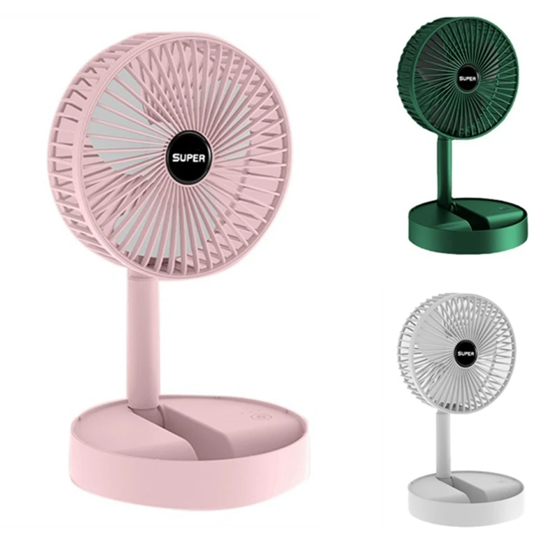 Desktop Fan Convenient Folding Mini Electric Fan Home Outdoor Charging Gift Fan USB