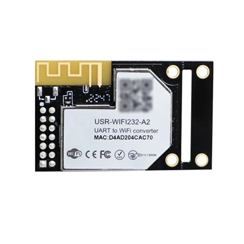 ABAC-USR-WIFI232-A2 Модули UART к Wi-Fi/Ethernet Встроенный TTL последовательный модуль к Wi-Fi Поддержка Modbus RTU к Modbus TCP Прочный