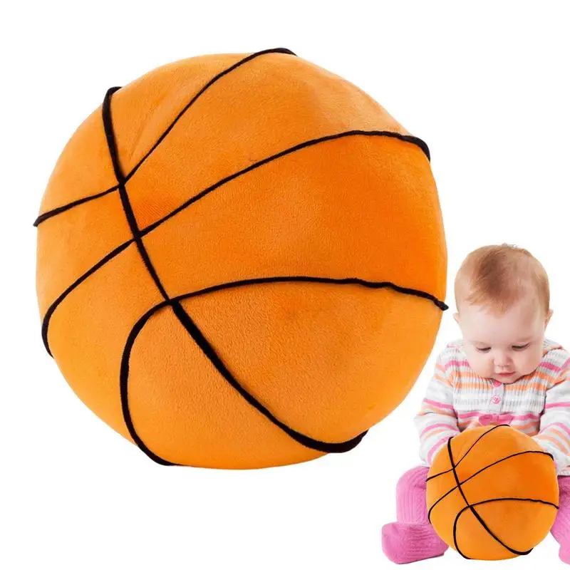 

Баскетбольная плюшевая подушка, мягкая набивная баскетбольная плюшевая подушка, в форме шара, для сна, для путешествий, подушка для дивана, кресло для спальни
