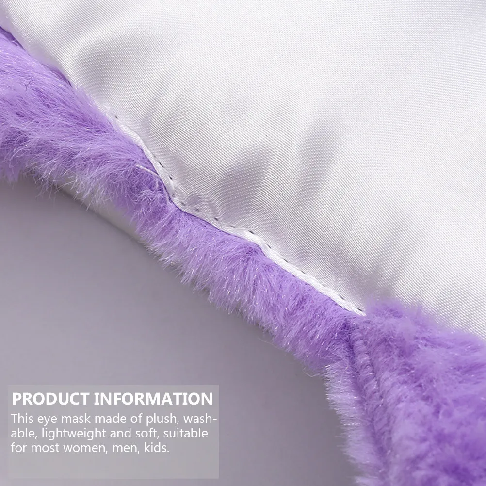 1Pcs Soft Lightweight Sleep Eye Mask for Adults Kids Travel Flying Train Hotel Home Use Blocking Light Improving Sleep Quality