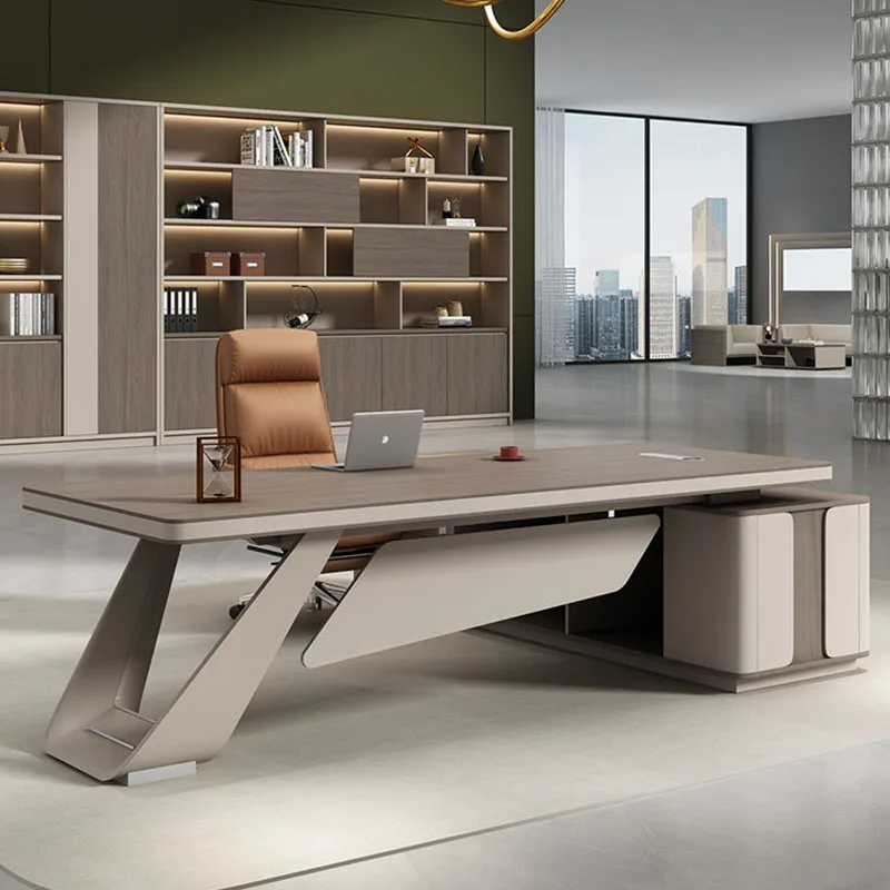Conference Computer Office Desk Luxury Storage Organizers Design Office Desk European Aesthetic Escrivaninha Home Furniture
