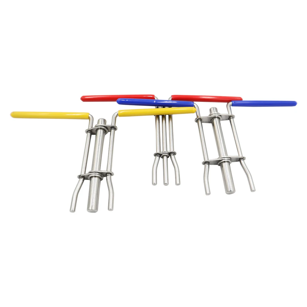 3Pcs Hydraulic Cylinder Piston Rod Stainless Steel Hydraulic Cylinder Oil Seal Installation Tool Handheld Disassembly Tools