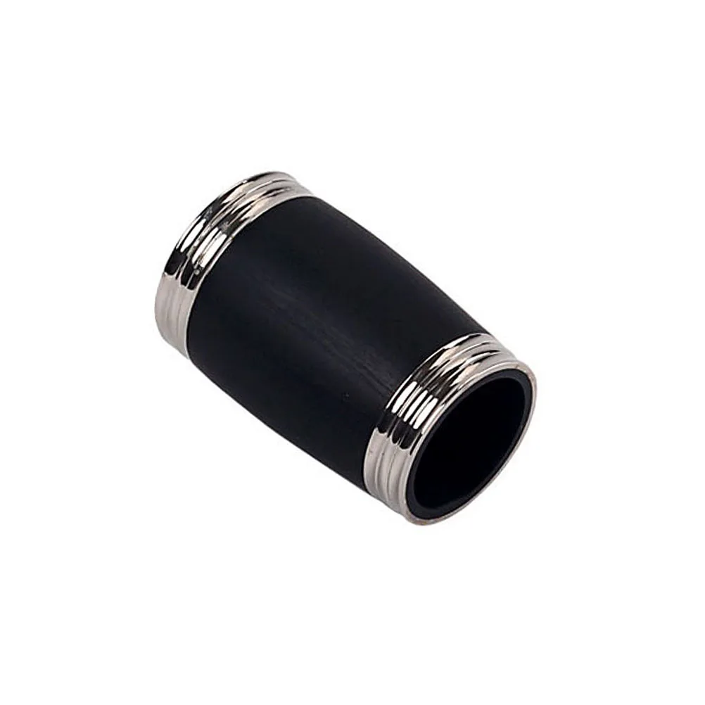 

50mm Metal Clarinet Two Section Tube Tuning E Flat Barrel Intonation Improvement Durable Easy Carry Use Cc02 Black