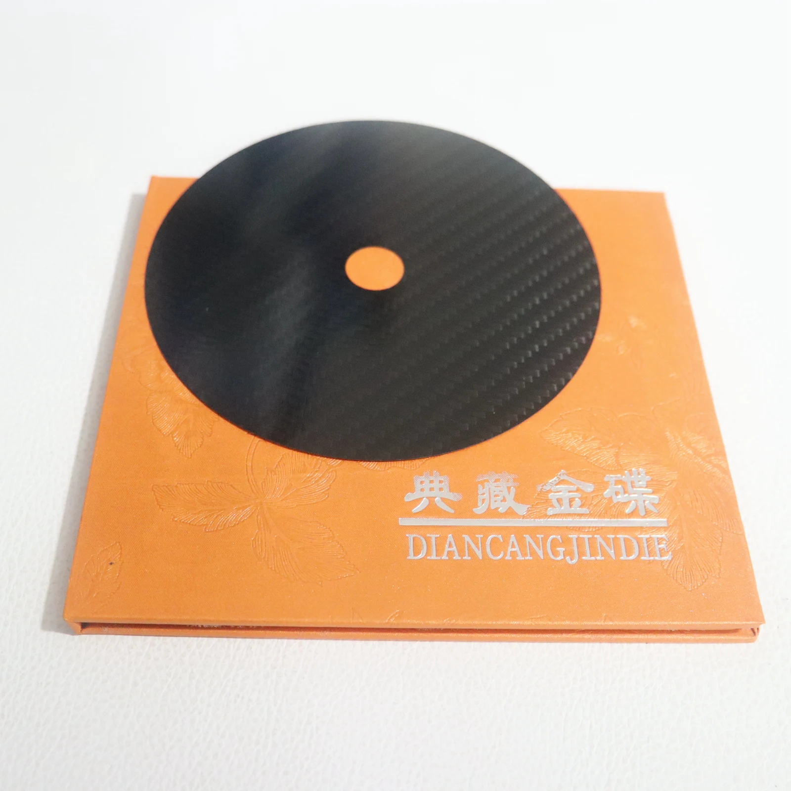 

Carbon Fiber Black CD Companion Tuning Gasket Shock Absorber VCD Pad Disc Pressing Hi-Fi Grade Accessories CD pressing