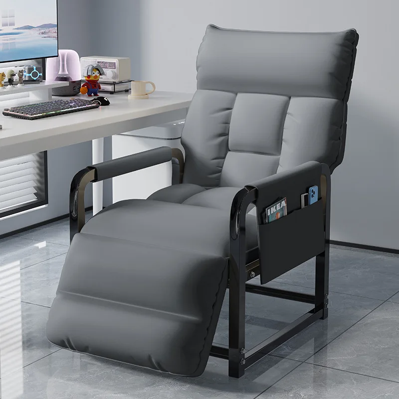 

Back Office Support Wheels Ergonomic Gaming Mesh Computer Leather Adjustable Footrest Chair Reclining Lumbar Home Swivel Desk